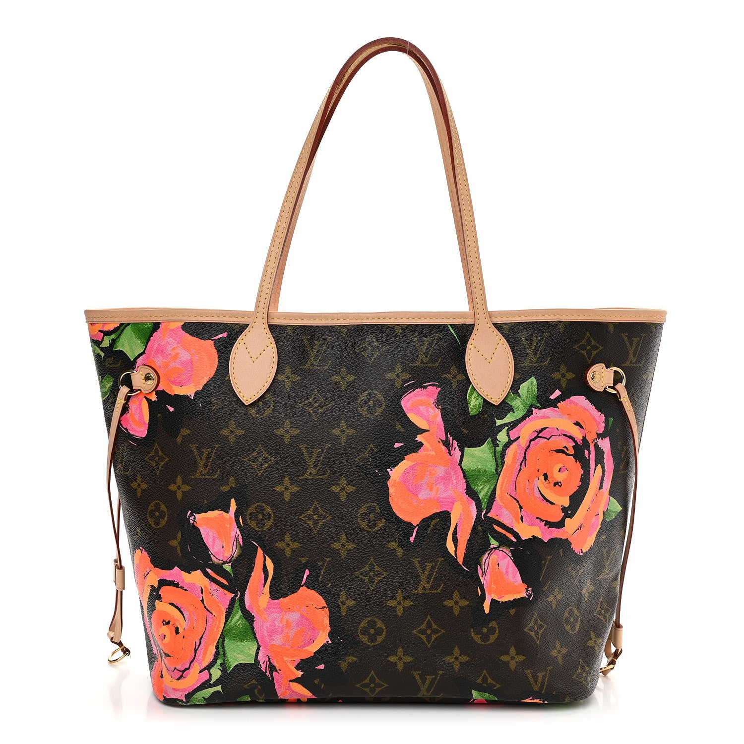 Louis Vuitton Monogram Roses Neverfull MM 1 of 11