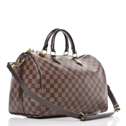 Louis Vuitton Damier Ebene Speedy Bandouliere 35 3 of 18
