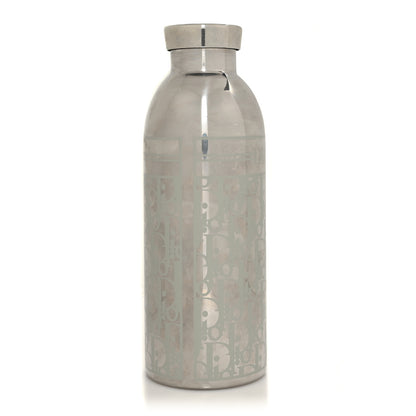 Christian Dior Oblique Stainless Steel Aqua Bottle Platinum 3 of 7