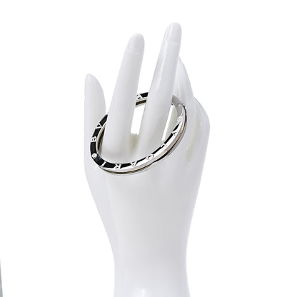 Bulgari 18K Yellow Gold Stainless Steel B.Zero1 Bangle Bracelet 2 of 6