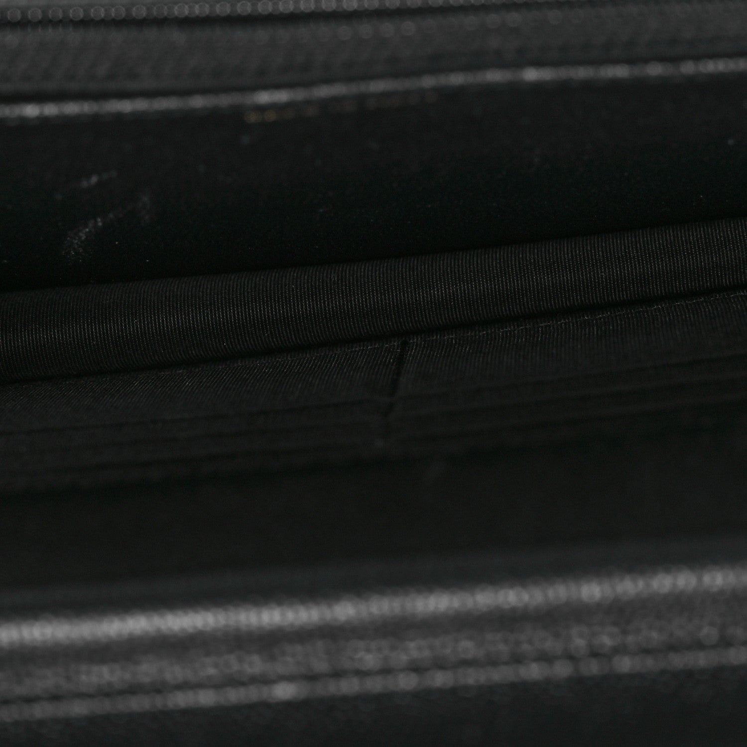 Chanel Caviar Quilted Vintage Mademoiselle Wallet On Chain WOC Black 5 of 12