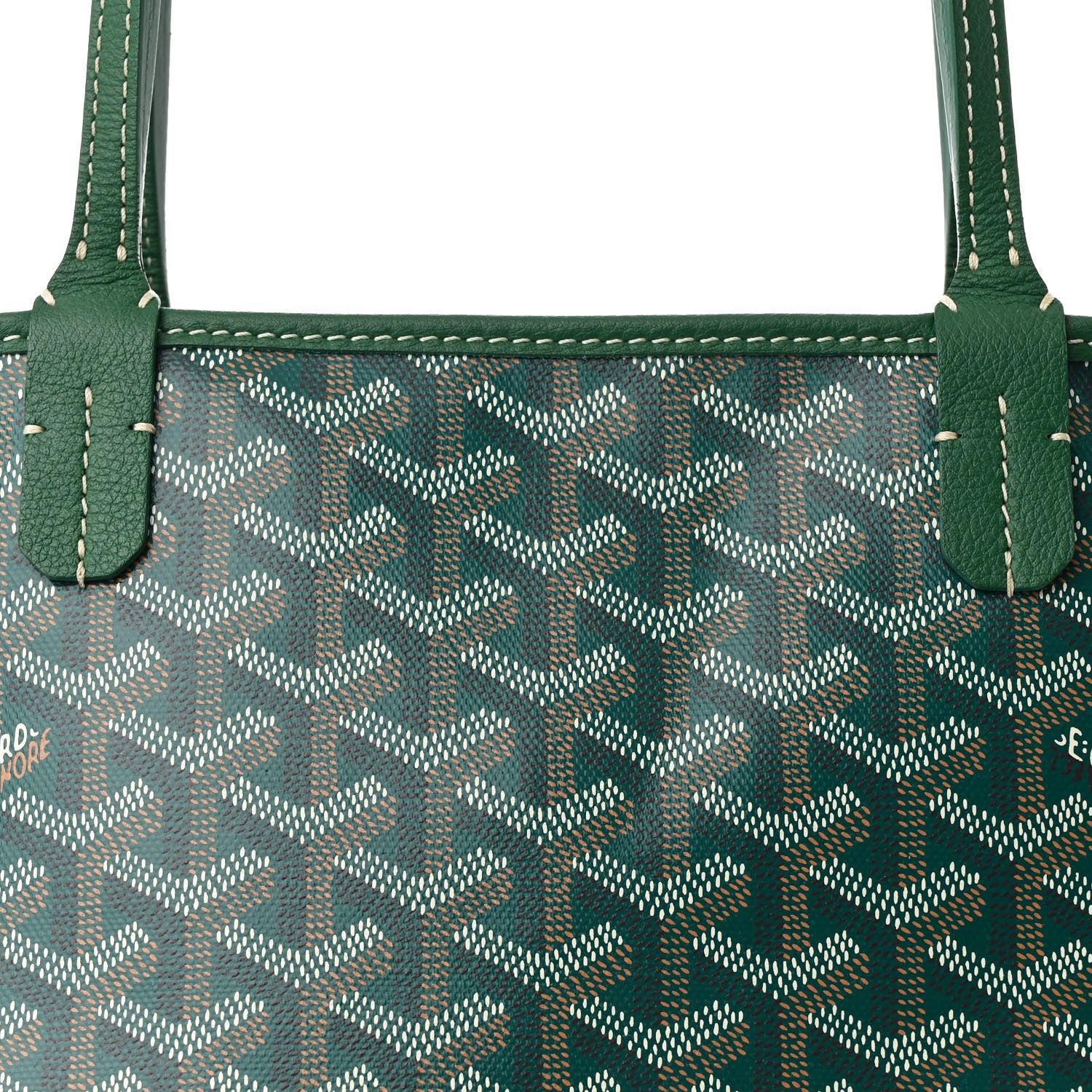 Goyard Goyardine Artois PM Green 8 of 10