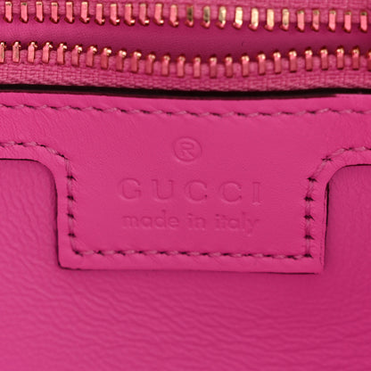 Gucci Ancora Calfskin Web Medium Jackie 1961 Hobo Pink 5 of 10