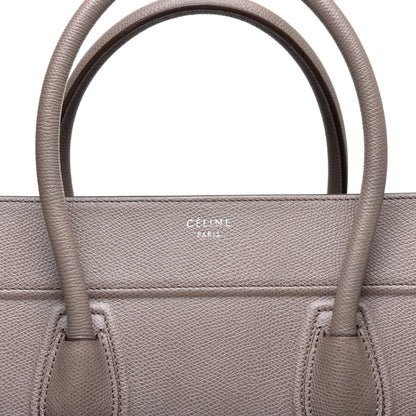 Celine Baby Grained Calfskin Medium Phantom Luggage Taupe 10 of 11