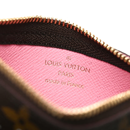 Louis Vuitton Monogram 2023 Christmas Animation Alpine Key Pouch Pink 6 of 7