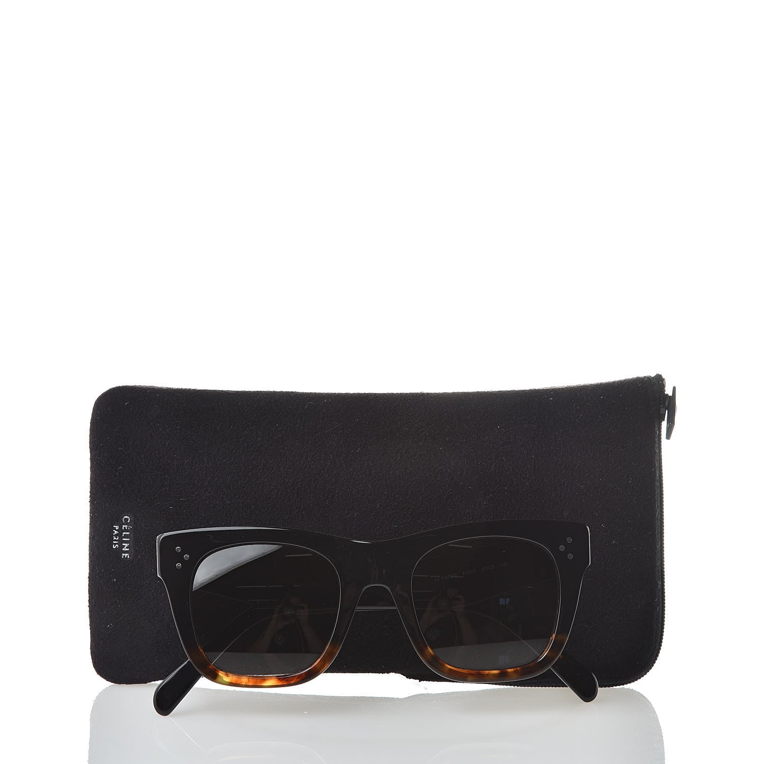 Celine Acetate Catherine Sunglasses CL41089/S Black Havana 7 of 7