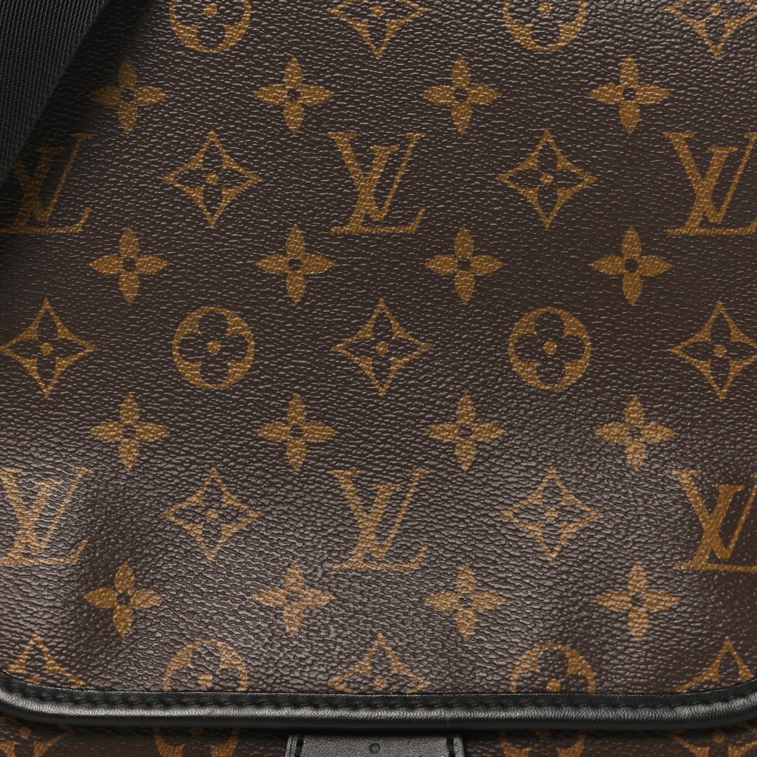 Louis Vuitton Monogram Macassar Magnetic Messenger 7 of 9