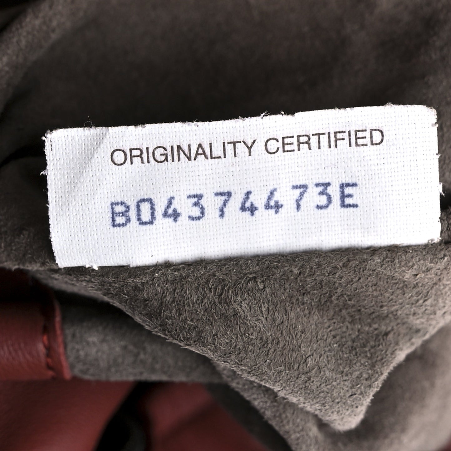 Nappa Intrecciato Medium Garda Bag Rust