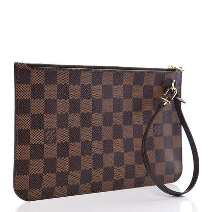Louis Vuitton Damier Ebene Neverfull MM GM Pochette 3 of 7