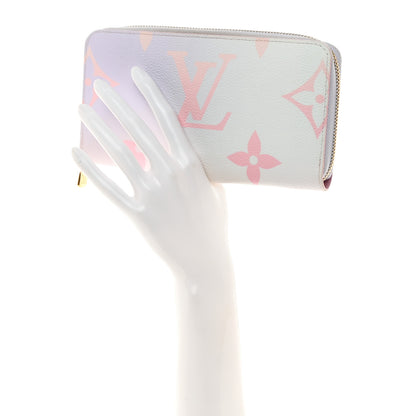 Louis Vuitton Monogram Giant Spring In The City Zippy Wallet Sunrise Pastel 2 of 6