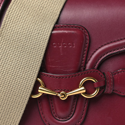 Gucci Ruinart Calfskin Small Lady Web Shoulder Bag Red 8 of 15