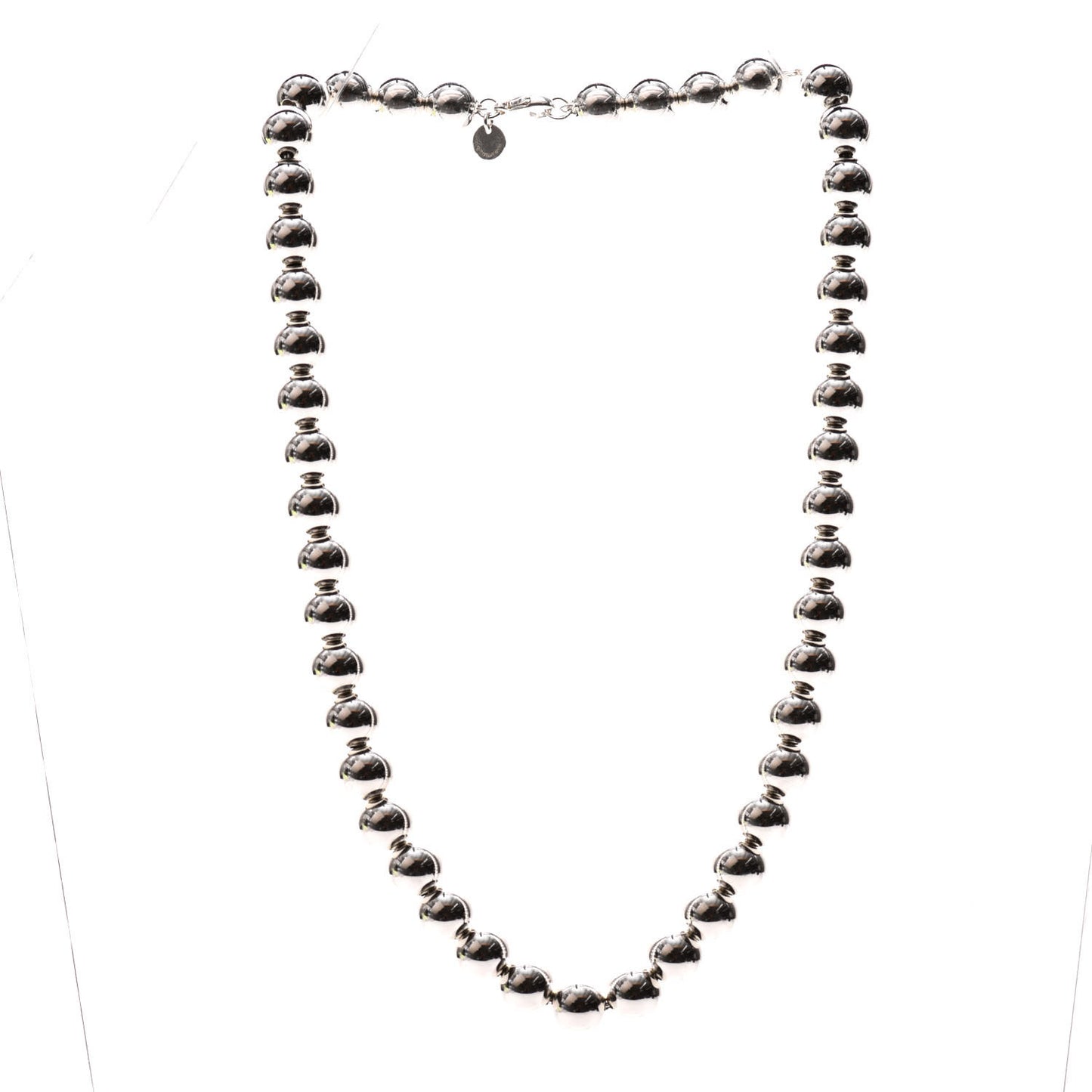 Sterling Silver 10mm HardWear Ball Necklace