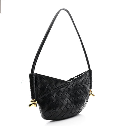 Bottega Veneta Nappa Intrecciato Mini Solstice Shoulder Bag Black 3 of 9