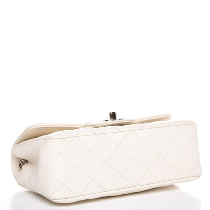 Chanel Caviar Quilted Mini Rectangular Flap White 4 of 7