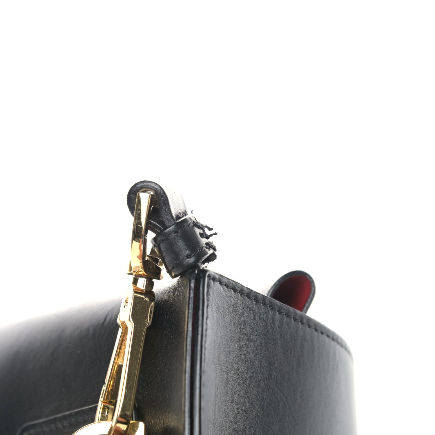 Mansur Gavriel Calfskin Mini Lady Bag Black Flamma 21 of 21