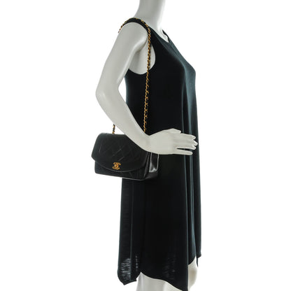 Chanel Lambskin Quilted Small Single Flap Black 2 of 10
