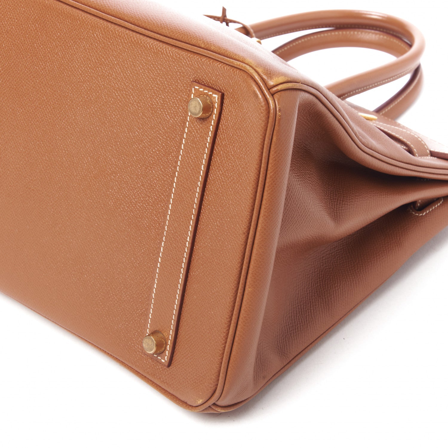 Hermes Courchevel Birkin 35 Gold 7 of 31