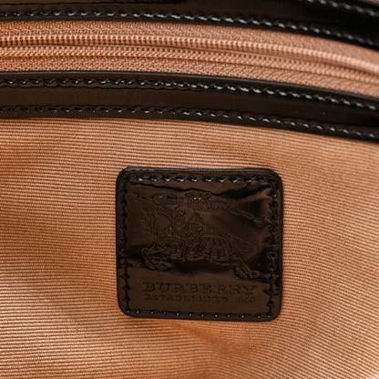 Burberry Supernova Check Small Nickie Tote Black 6 of 10
