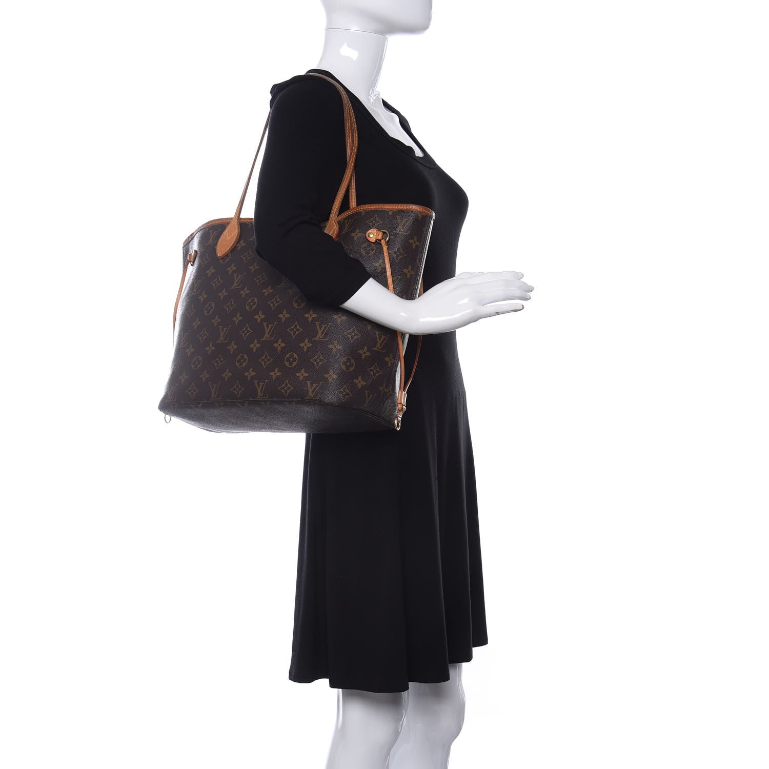 Louis Vuitton Monogram Neverfull MM 2 of 18