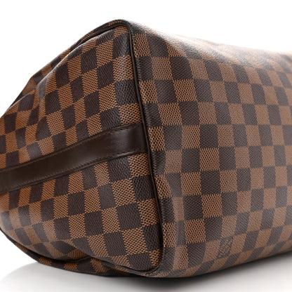 Louis Vuitton Damier Ebene Speedy Bandouliere 30 9 of 10