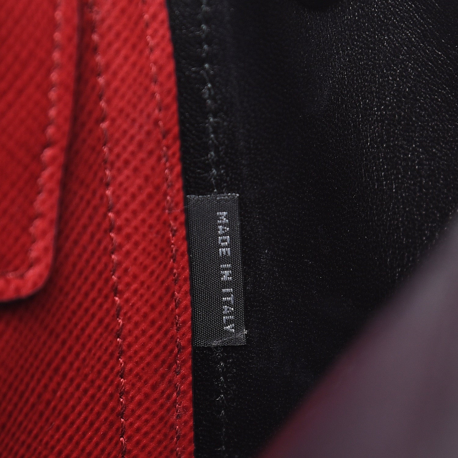 Prada Saffiano Cuir Medium Double Bag Rosso 8 of 13