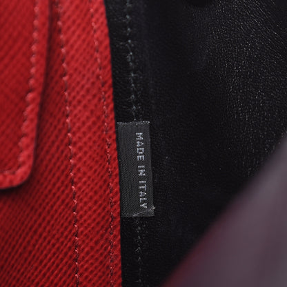 Prada Saffiano Cuir Medium Double Bag Rosso 8 of 13