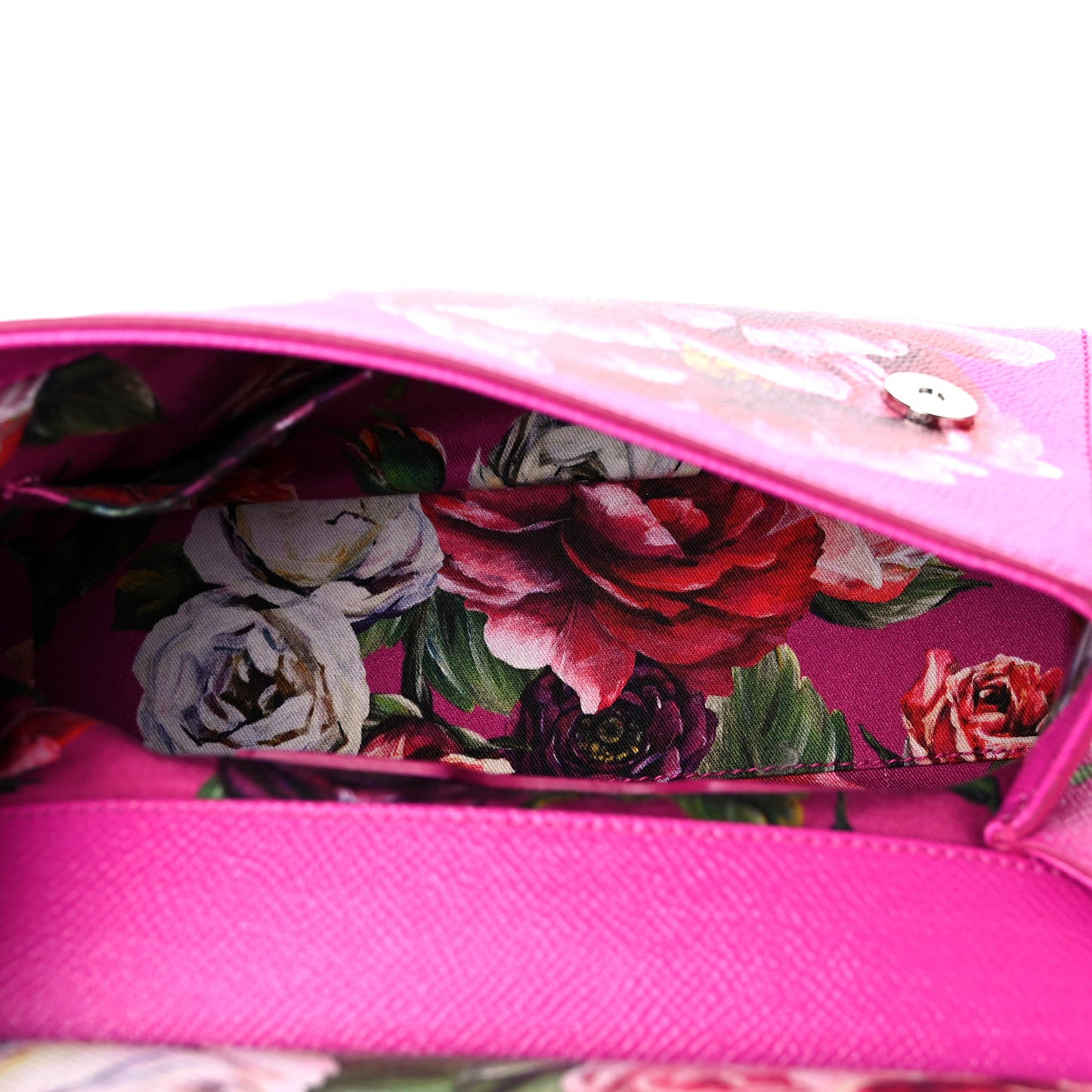 Dauphine Flora Print Small Miss Sicily Satchel Pink
