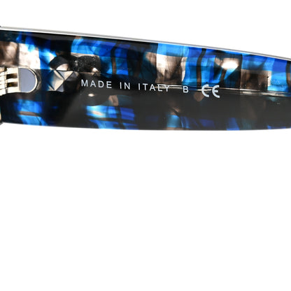 Chanel Acetate Tweed CC Sunglasses 5373 Blue Multicolor 6 of 8