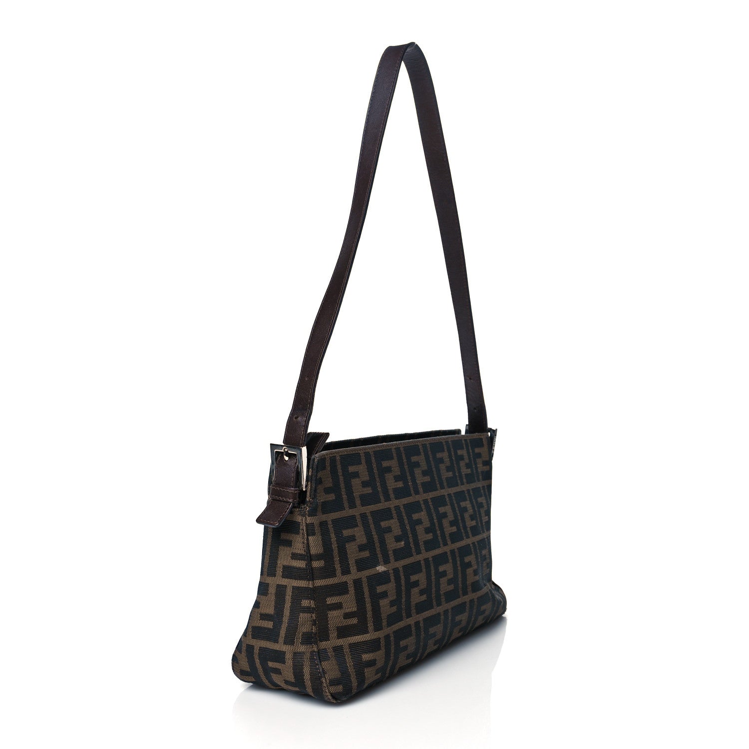 Fendi Zucca Shoulder Bag Tobacco 2 of 10