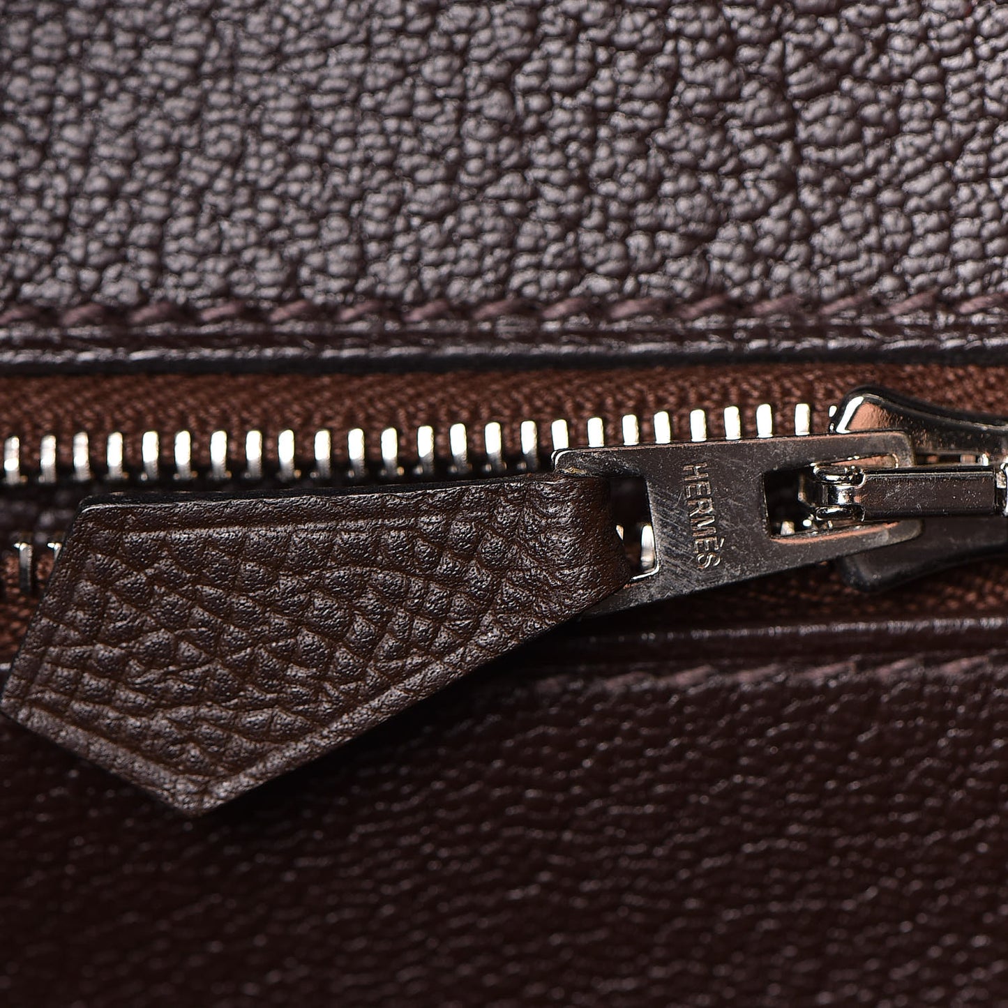 Epsom Birkin 35 Chocolate