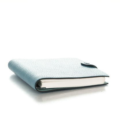 Hermes Togo Ulysse PM Notebook Cover Blue Jean 4 of 7