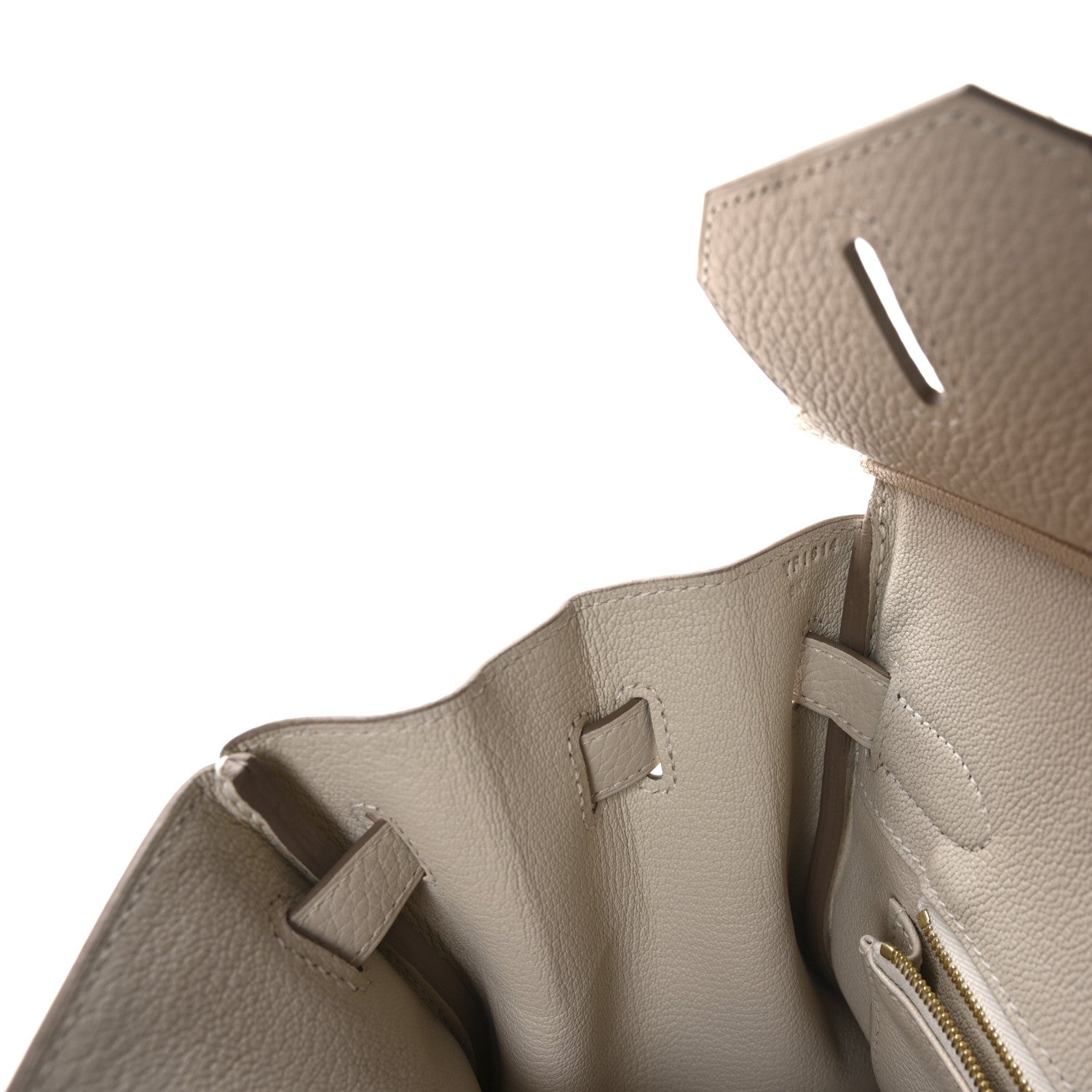 Hermes Togo Birkin 30 Craie 7 of 11