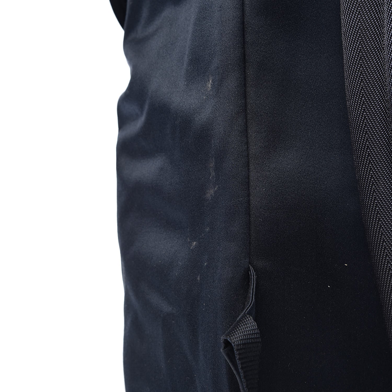 Prada Satin Double Buckle Backpack Dark Blue 8 of 11