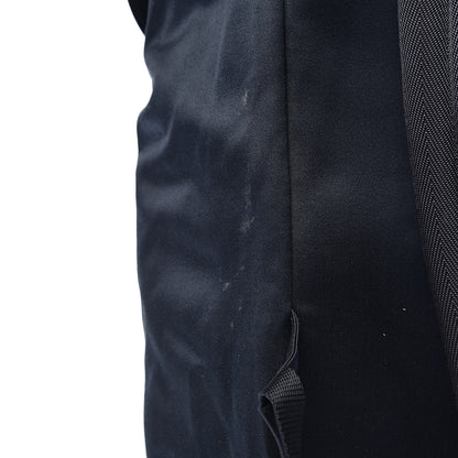 Prada Satin Double Buckle Backpack Dark Blue 8 of 11