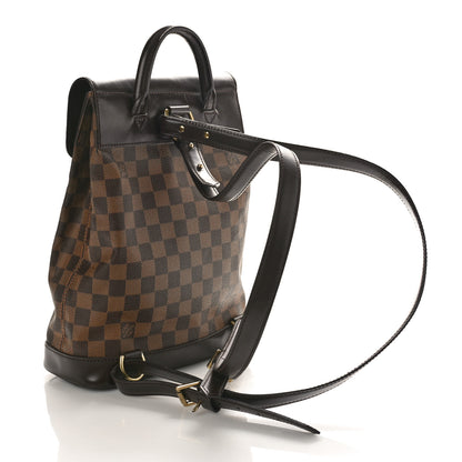 Louis Vuitton Damier Ebene Soho Backpack 2 of 8