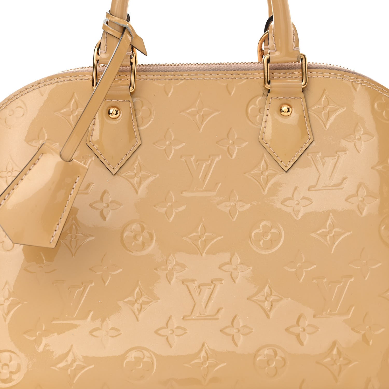 Louis Vuitton Vernis Alma PM Citrine 7 of 16