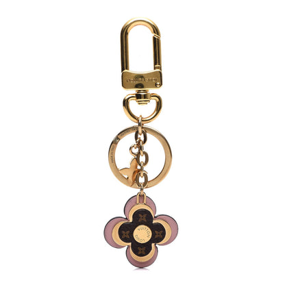 Louis Vuitton Monogram Blooming Flowers BB Bag Charm Key Holder Pink 1 of 4
