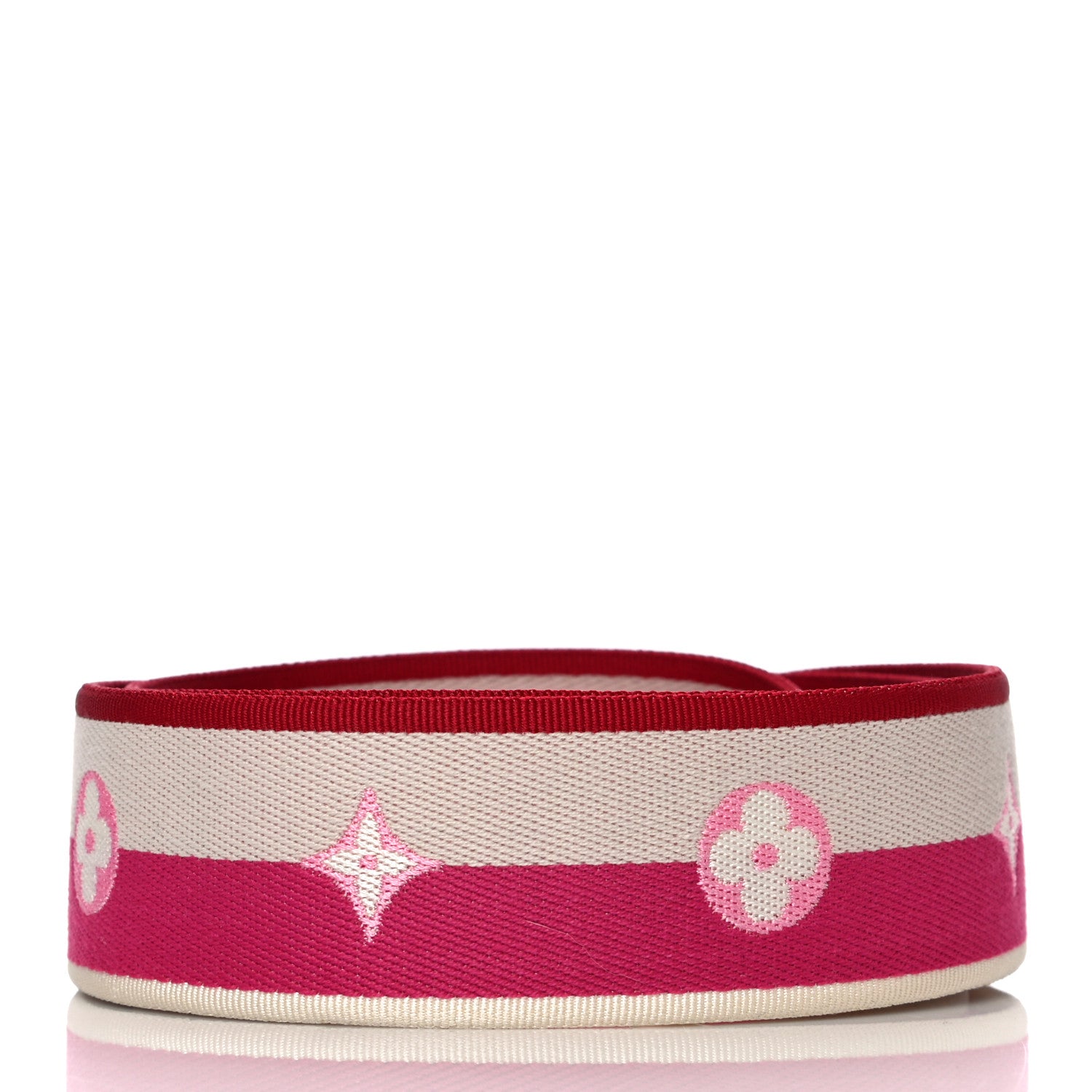 Louis Vuitton Jacquard Speedy Bandouliere 20 Shoulder Strap Fuchsia 3 of 7