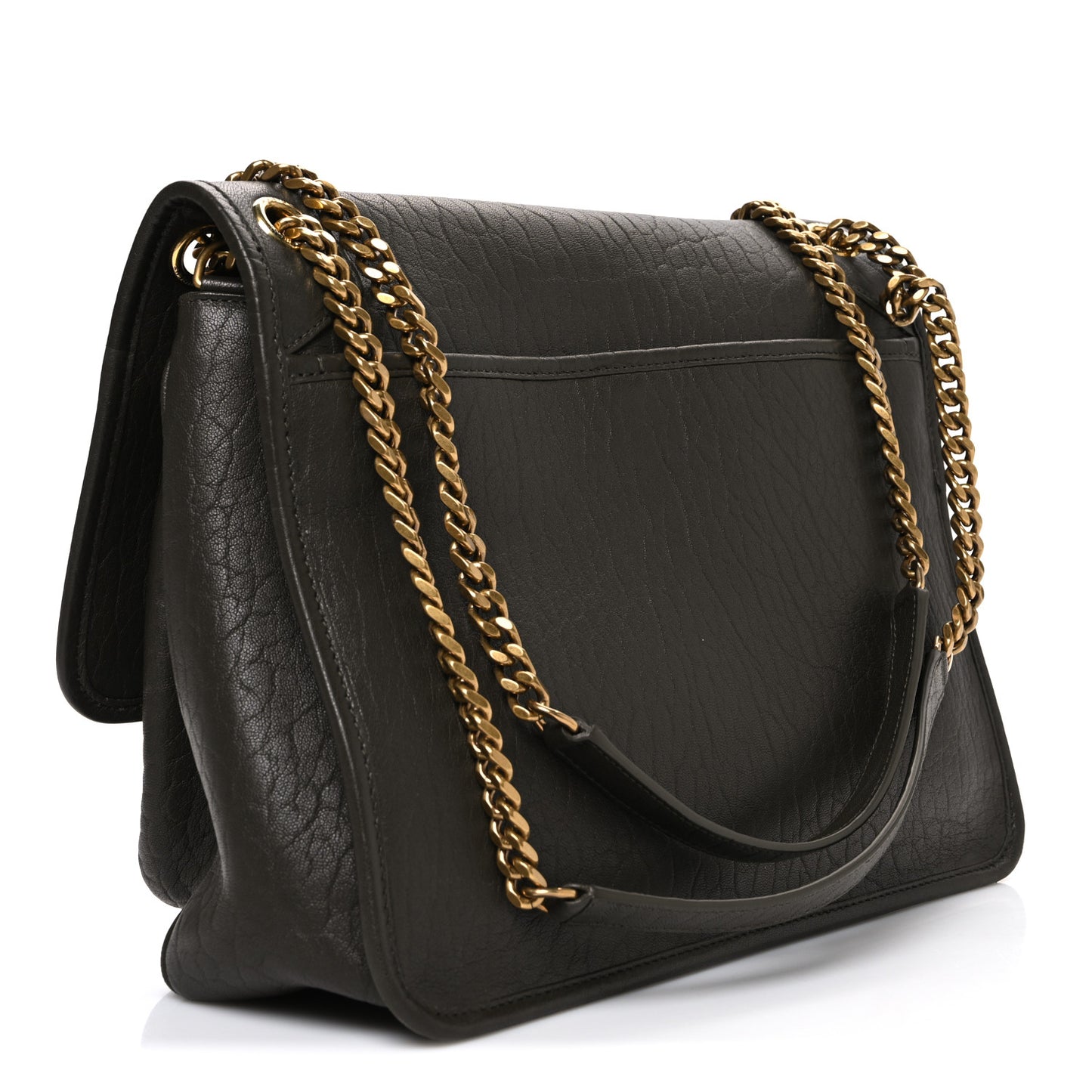 Grained Lambskin Monogram Large Niki Chain Satchel Light Musk