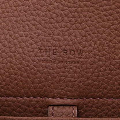 The Row Grained Calfskin Soft Margaux 10 Bag Dark Mocha 6 of 9
