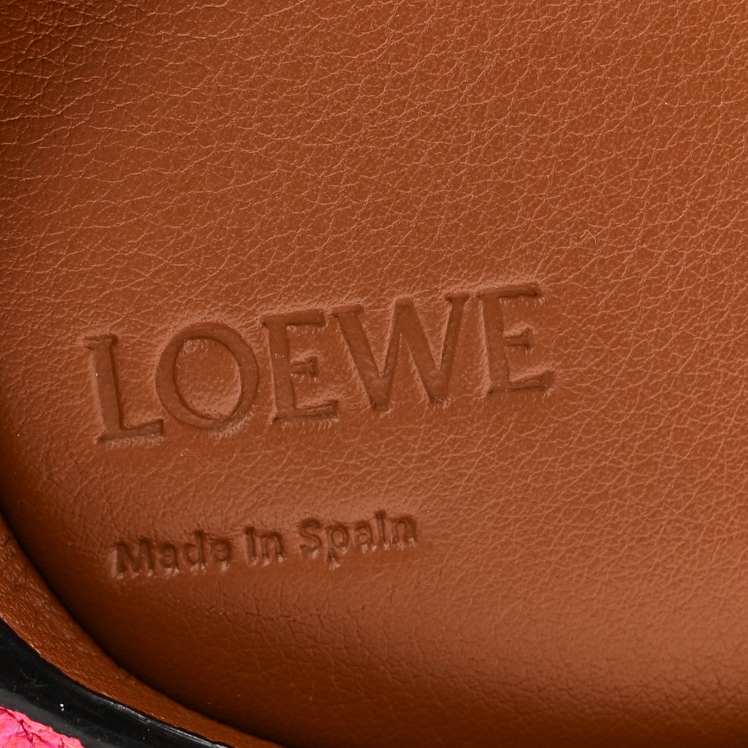 Loewe Calfskin Mini Elephant Crossbody Bag Ombre 6 of 9