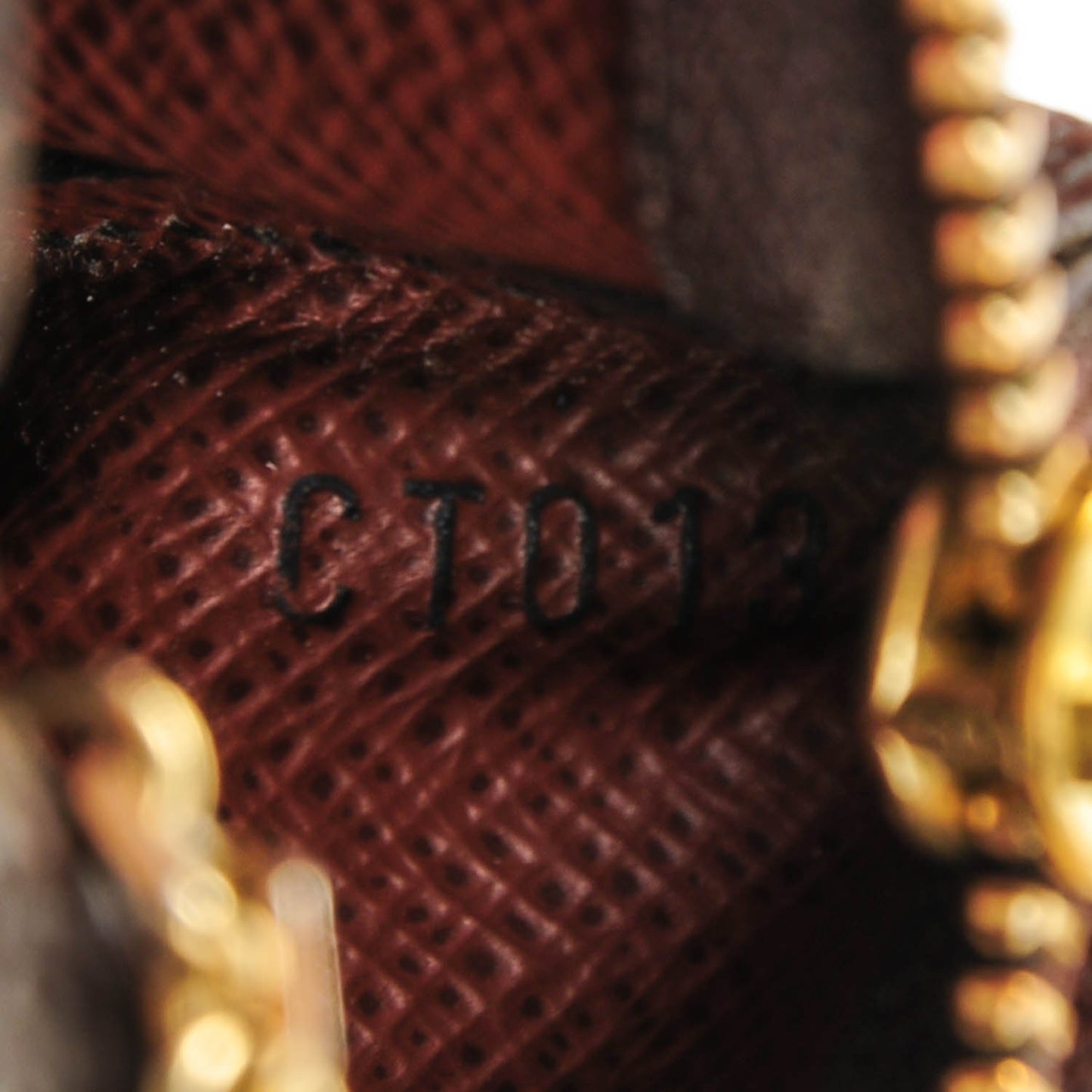 Monogram Key Pouch