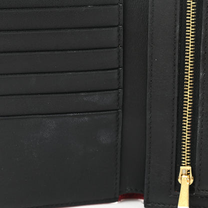 Celine Smooth Calfskin Medium Multifunction Strap Wallet Coquelicot 8 of 8