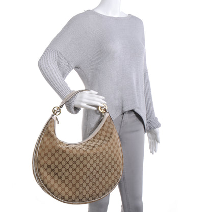 Gucci Monogram GG Twins Large Hobo Ivory 2 of 7