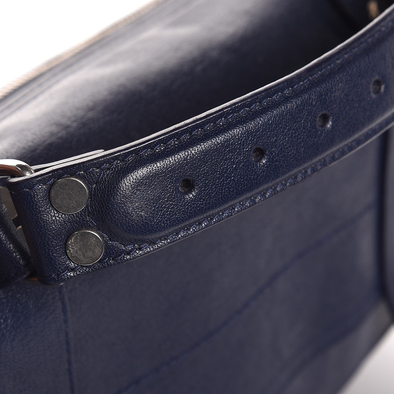 Proenza Schouler Lambskin Medium PS1 Satchel Indigo 12 of 13