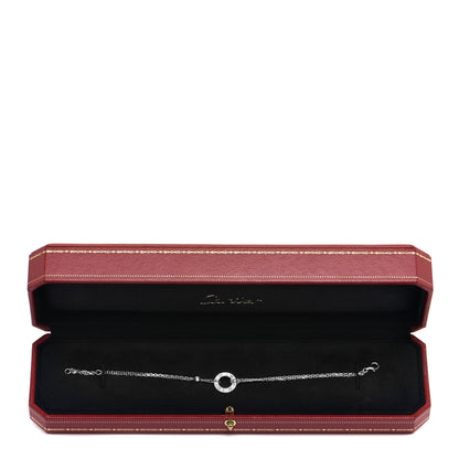 Cartier 18K White Gold Diamond LOVE Bracelet 6 of 6