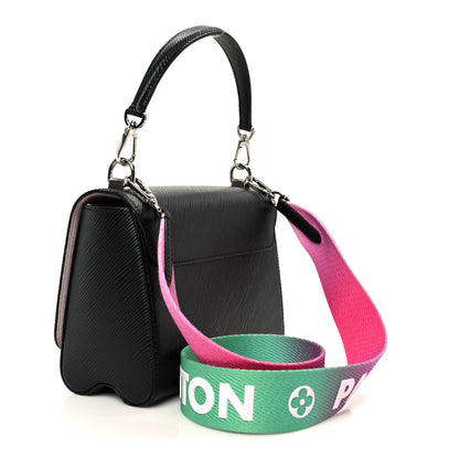 Louis Vuitton Epi Twist Shoulder Bag MM Black Rose 4 of 11