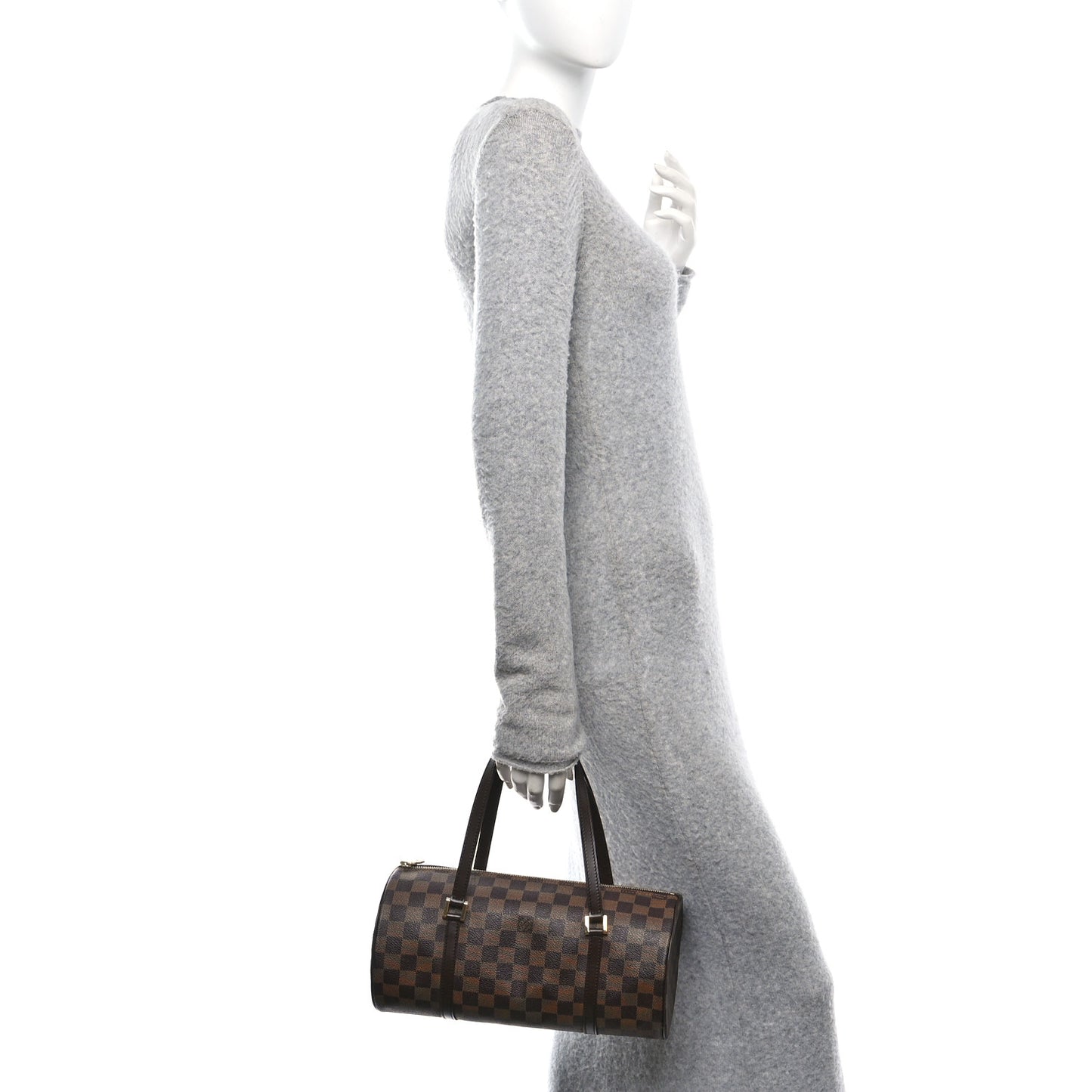 Damier Ebene Papillon 30 With Companion