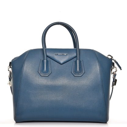 Givenchy Sugar Goatskin Medium Antigona Medium Blue 1 of 13