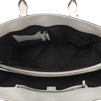 Gucci Guccissima Piston Tote Off White 5 of 19